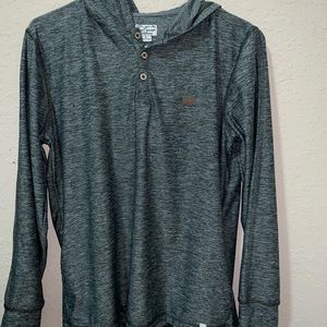 Girls grey lucky brand long sleeve shirt
